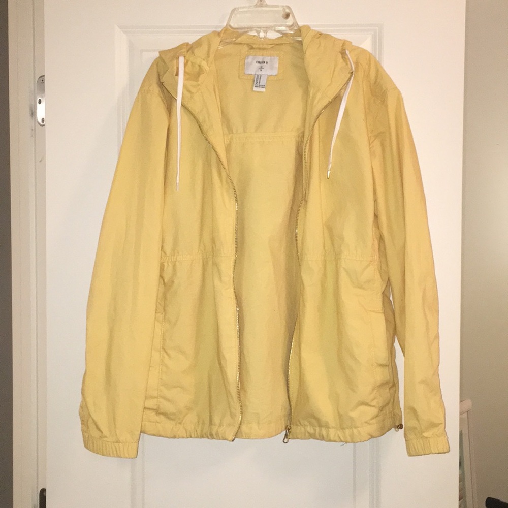 Yellow Windbreaker
